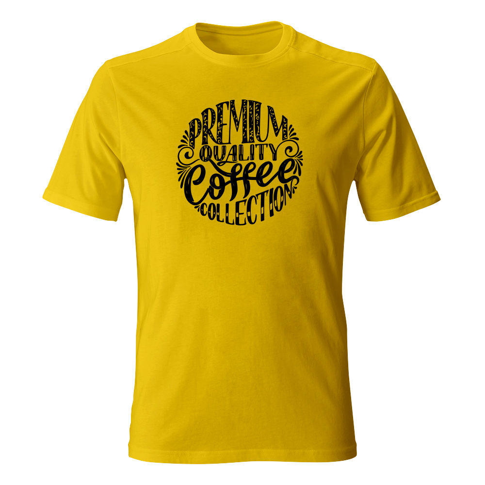 koszulka meska zolty coffee 38