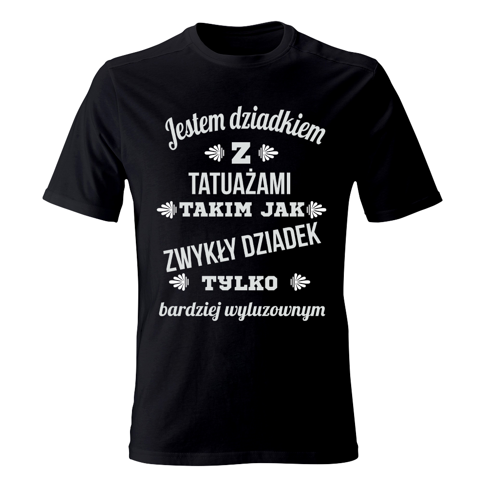 Koszulka JESTEM DZIADKIEM Z TATUAŻAMI