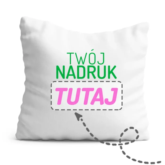 poduszka z własnym nadrukiem, główna grafika