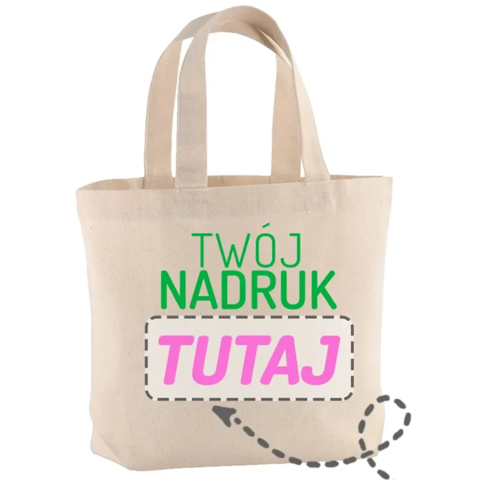 torba bawełniana z własnym nadrukiem, główna grafika