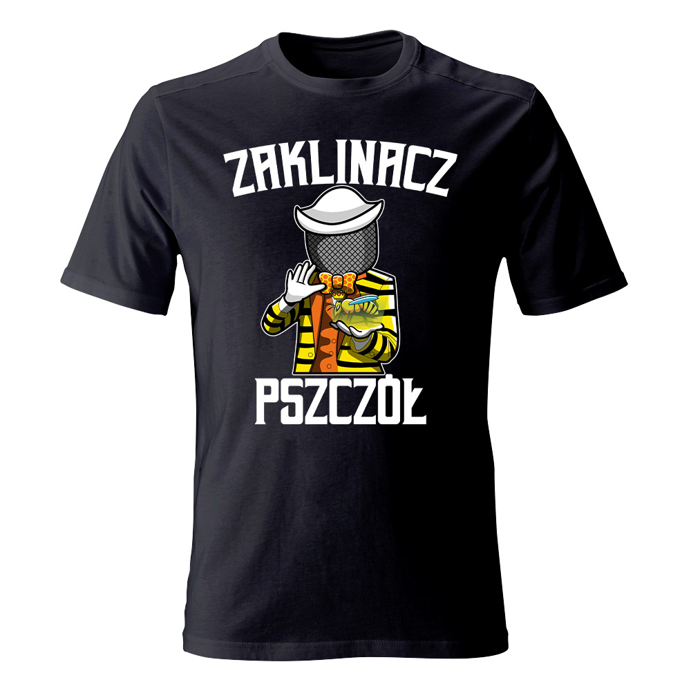 Koszulka dla pszczelarza ZAKLINACZ PSZCZÓŁ