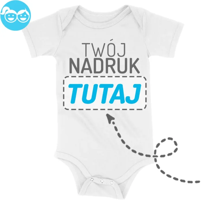 body dziecięce z własnym nadrukiem, główna grafika