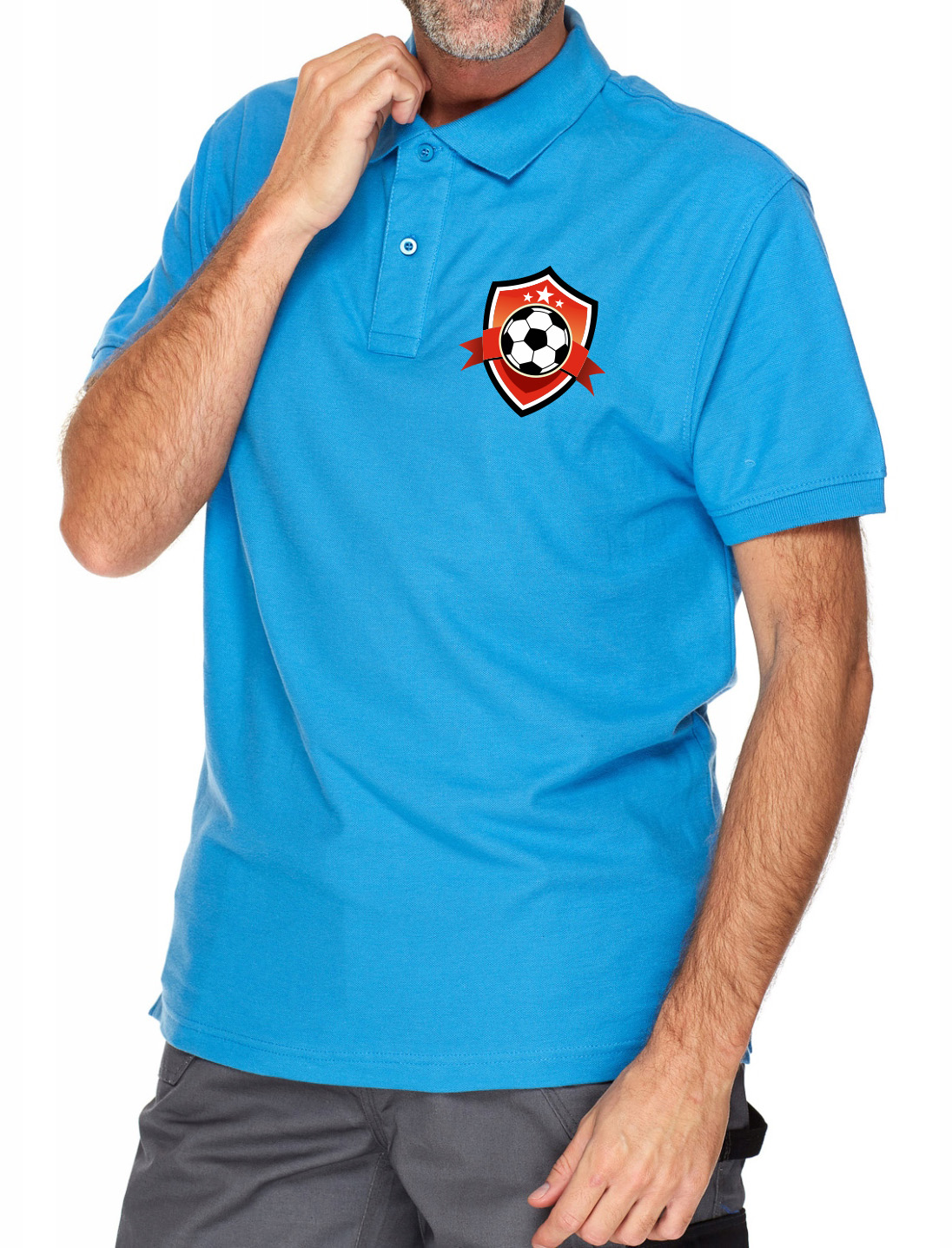 koszulka męska polo z własnym nadrukiem