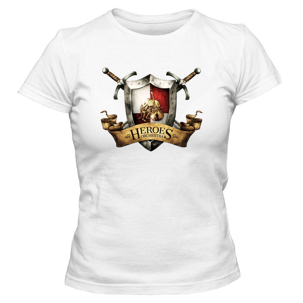 Koszulka damska z nadrukiem HEROES ORCHESTRA LOGO