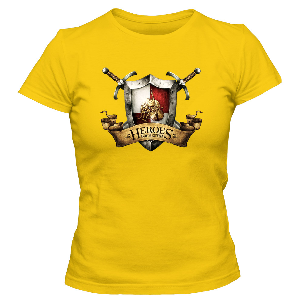 Koszulka damska z nadrukiem HEROES ORCHESTRA LOGO
