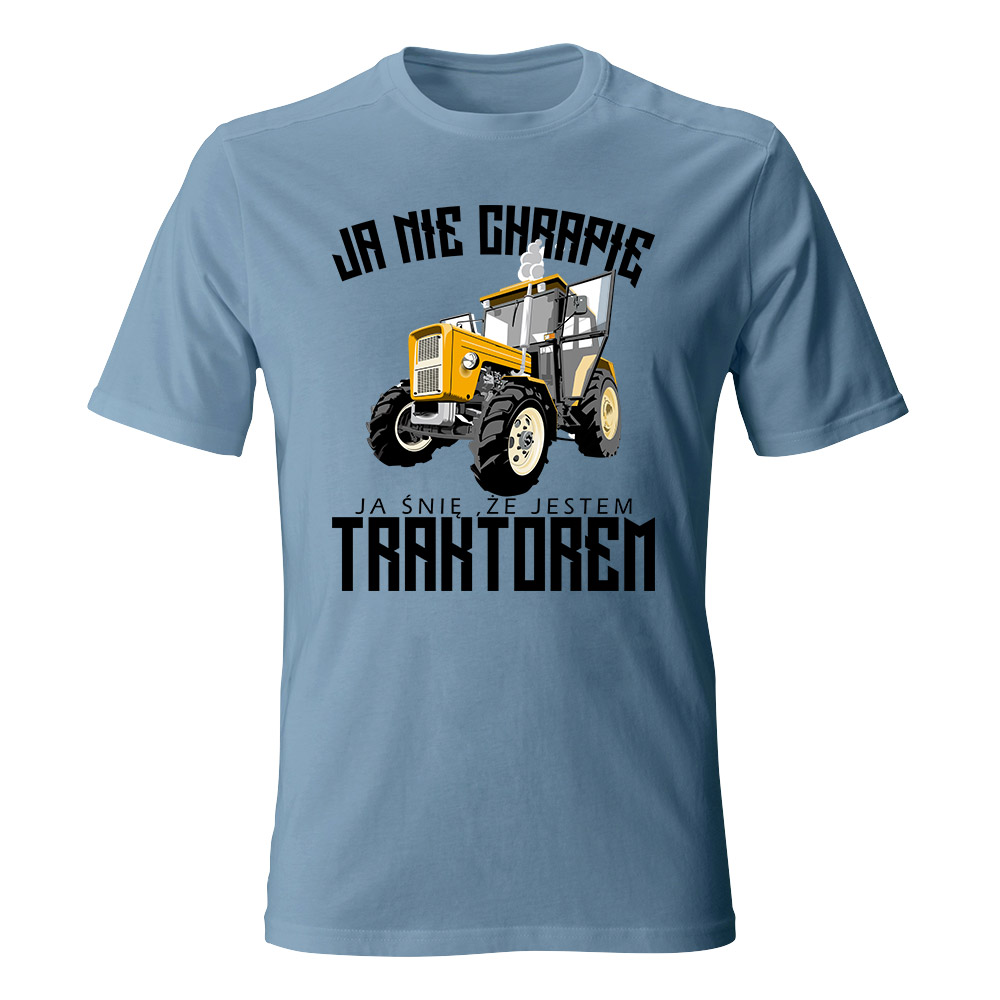 Koszulka męska z nadrukiem JESTEM TRAKTOREM