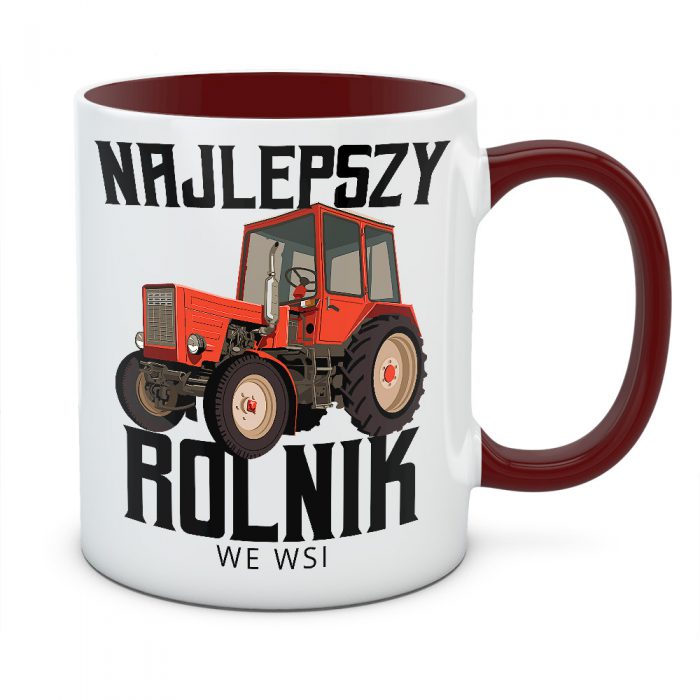 Kubek z nadrukiem NAJLEPSZY ROLNIK 02