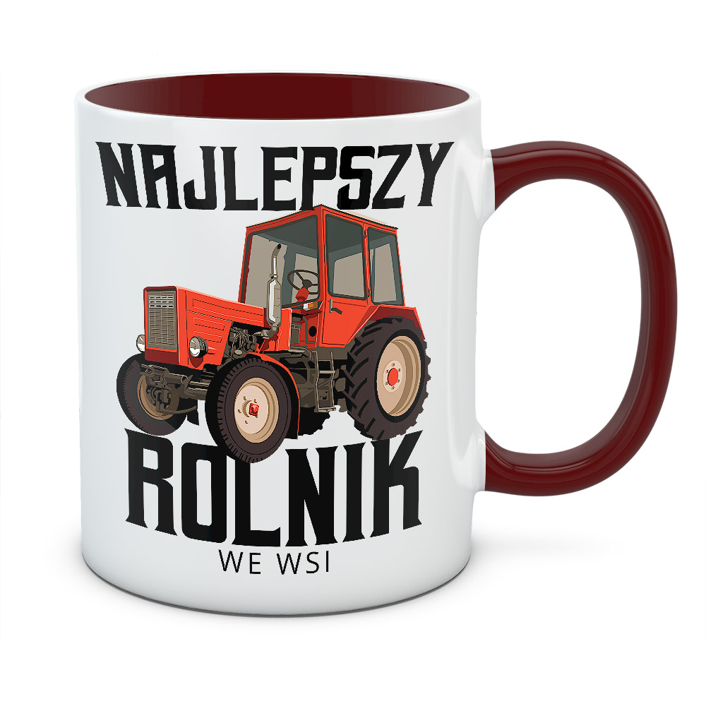 Kubek z nadrukiem NAJLEPSZY ROLNIK 02