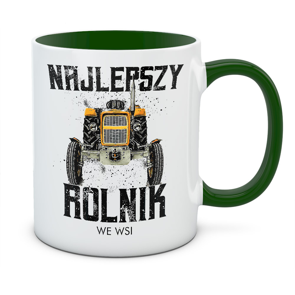 Kubek z nadrukiem NAJLEPSZY ROLNIK 01