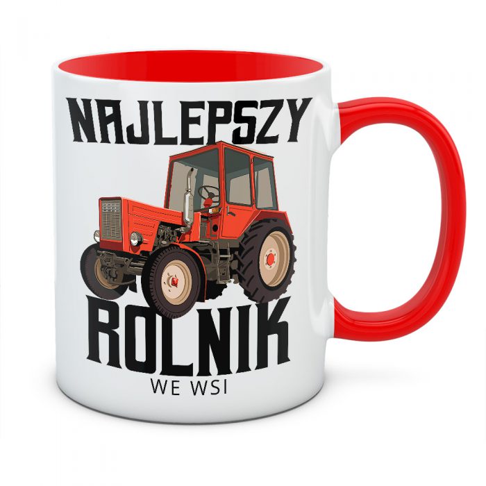 Kubek z nadrukiem NAJLEPSZY ROLNIK 02