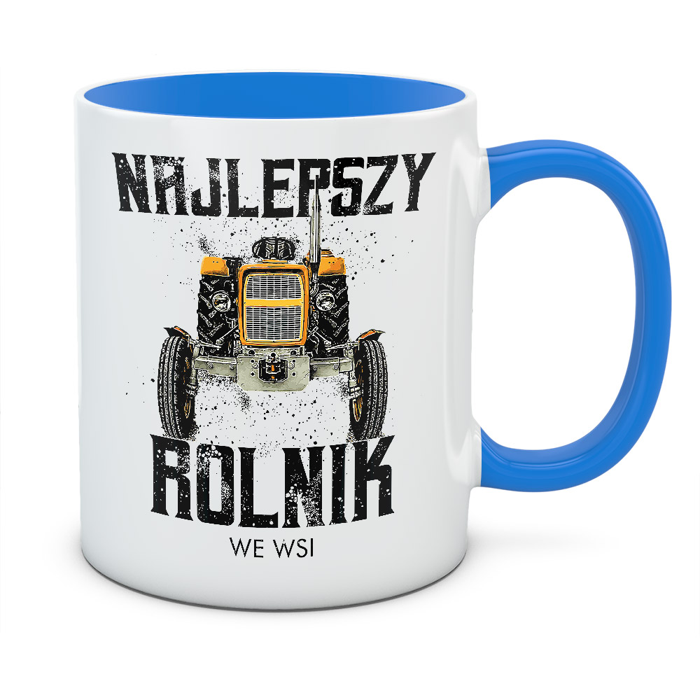 Kubek z nadrukiem NAJLEPSZY ROLNIK 01