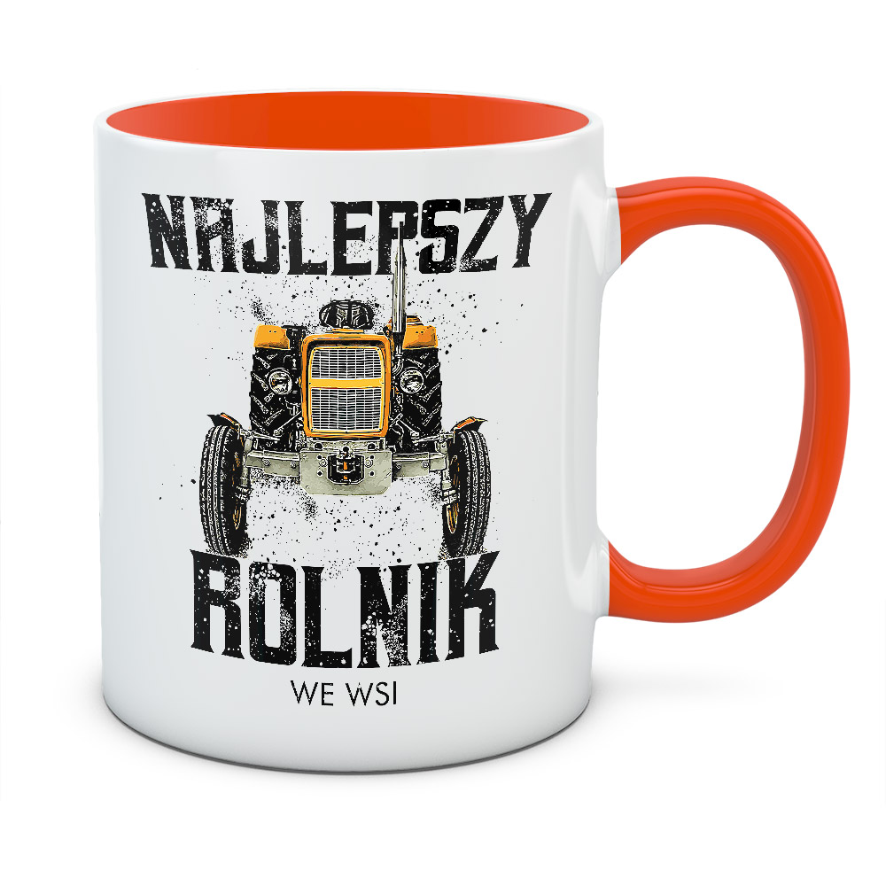 Kubek z nadrukiem NAJLEPSZY ROLNIK 01