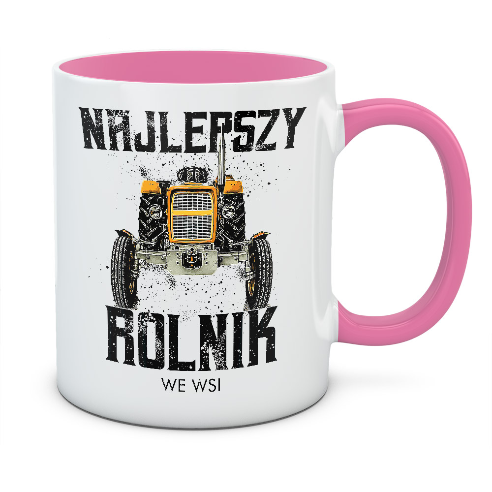 Kubek z nadrukiem NAJLEPSZY ROLNIK 01