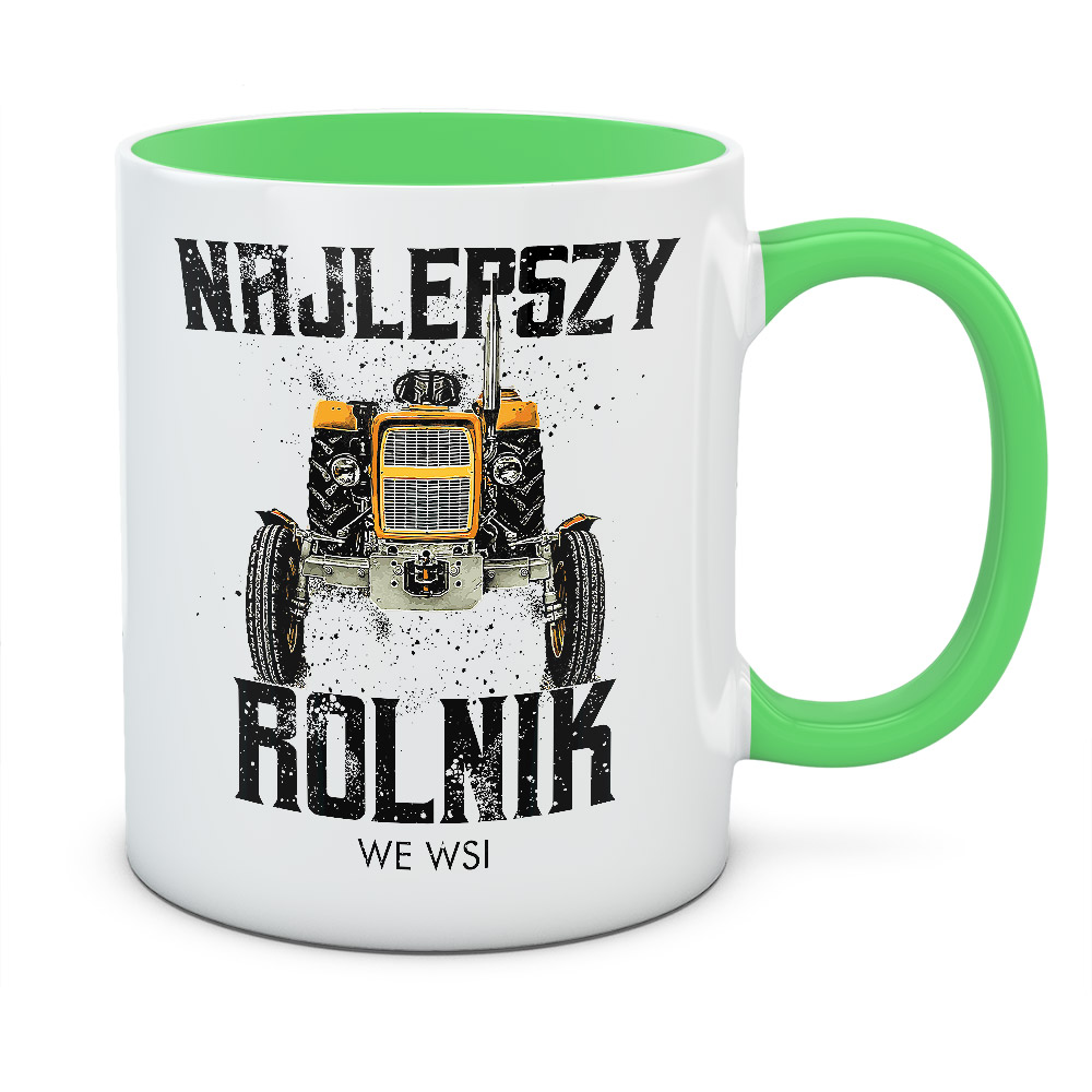 Kubek z nadrukiem NAJLEPSZY ROLNIK 01