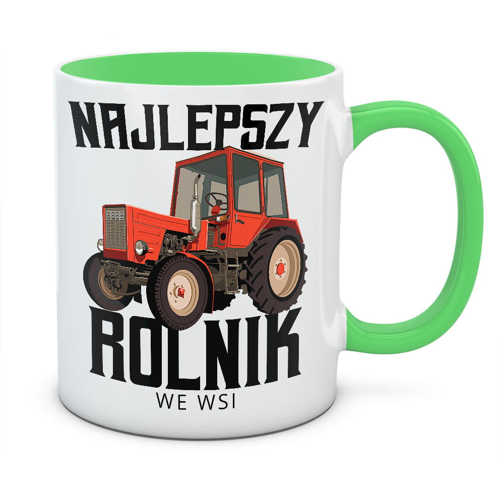 Kubek z nadrukiem NAJLEPSZY ROLNIK 02