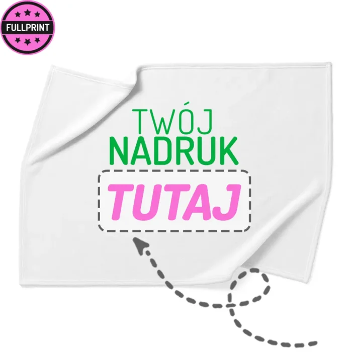 koc jednostronny z własnym nadrukiem, główna grafika