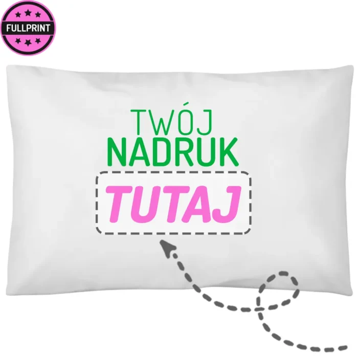 poduszka z własnym nadrukiem, główna grafika