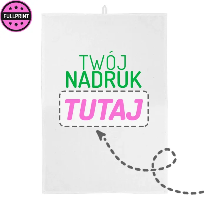 ręcznik dziecięcy z własnym nadrukiem, główna grafika