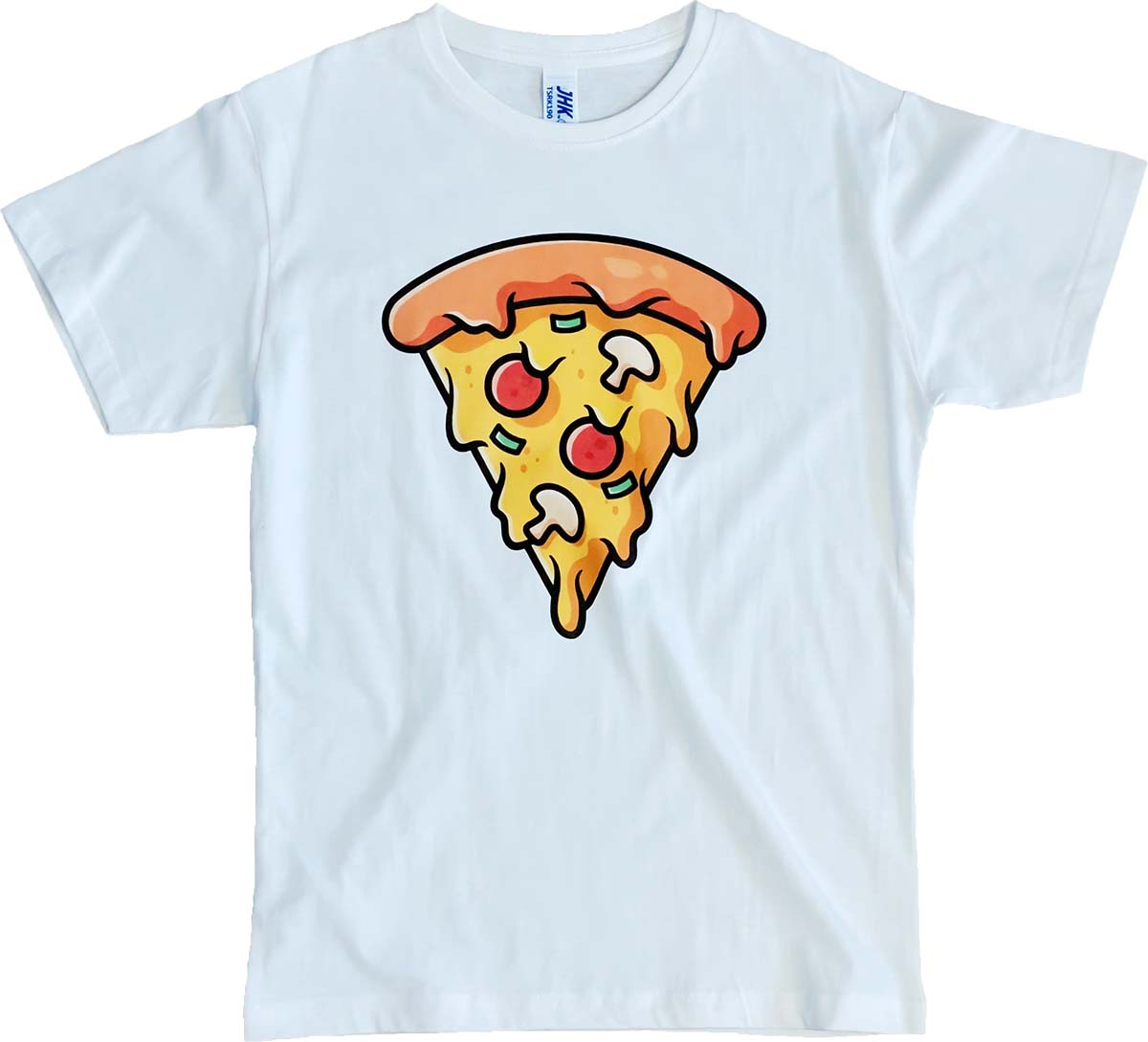 koszulka dziecięca z nadrukiem pizzy