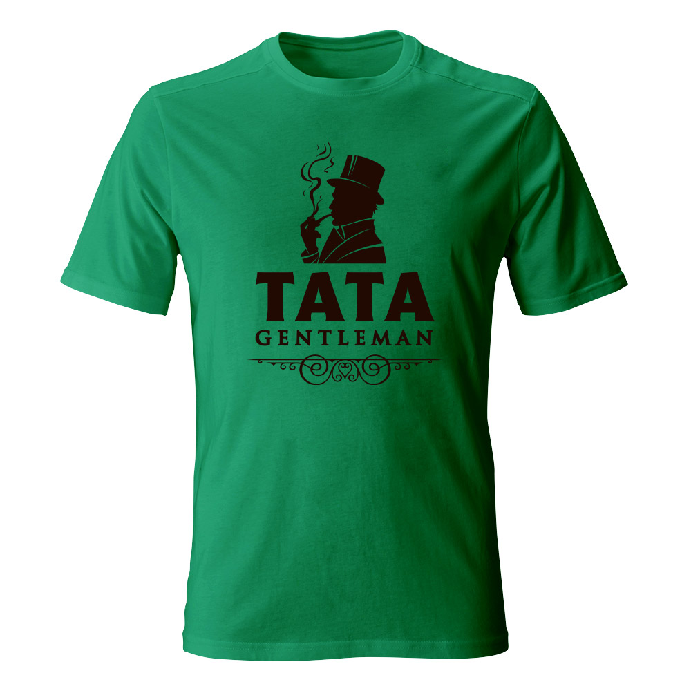 Koszulka męska Tata Gentleman, zielona