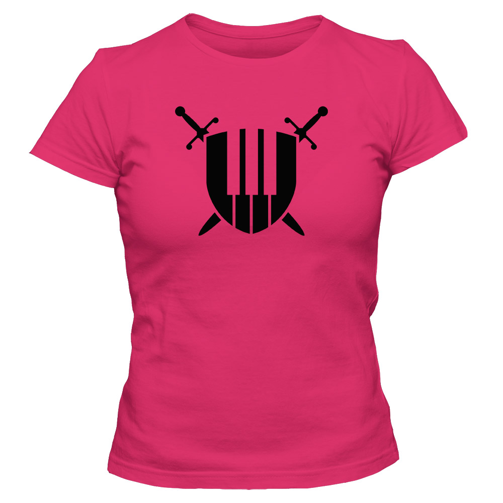 Koszulka damska Heroes Orchestra Logo 2023, kolor różowy