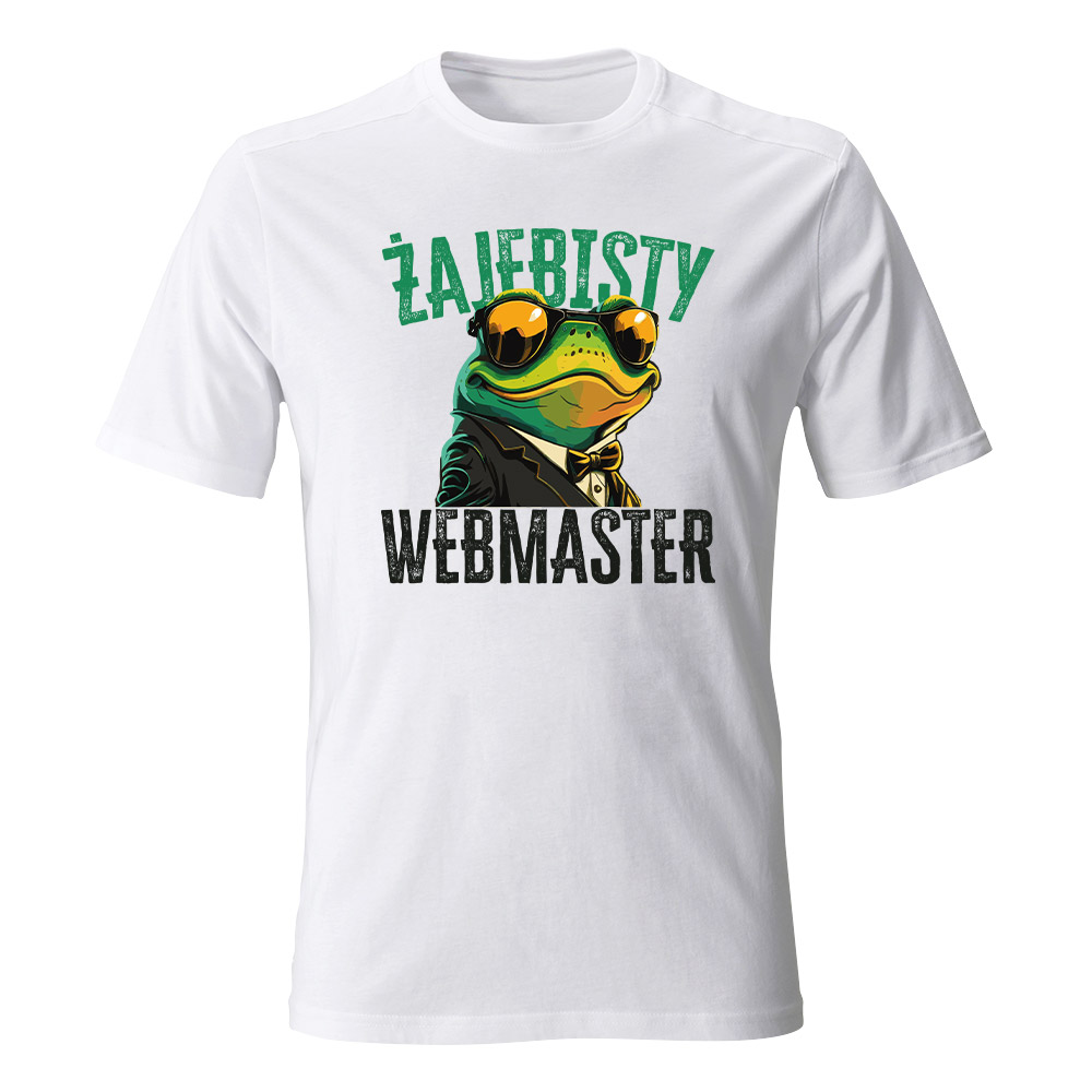 Koszulka męska ŻAJEBISTY WEBMASTER 2