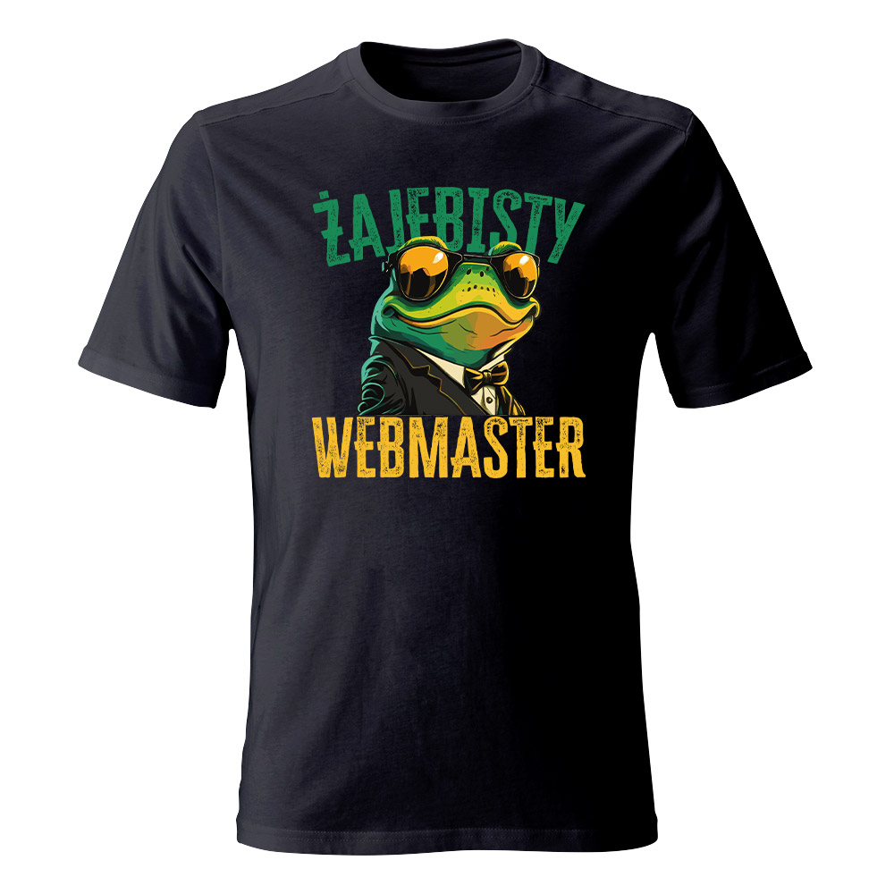 Koszulka męska ŻAJEBISTY WEBMASTER 2
