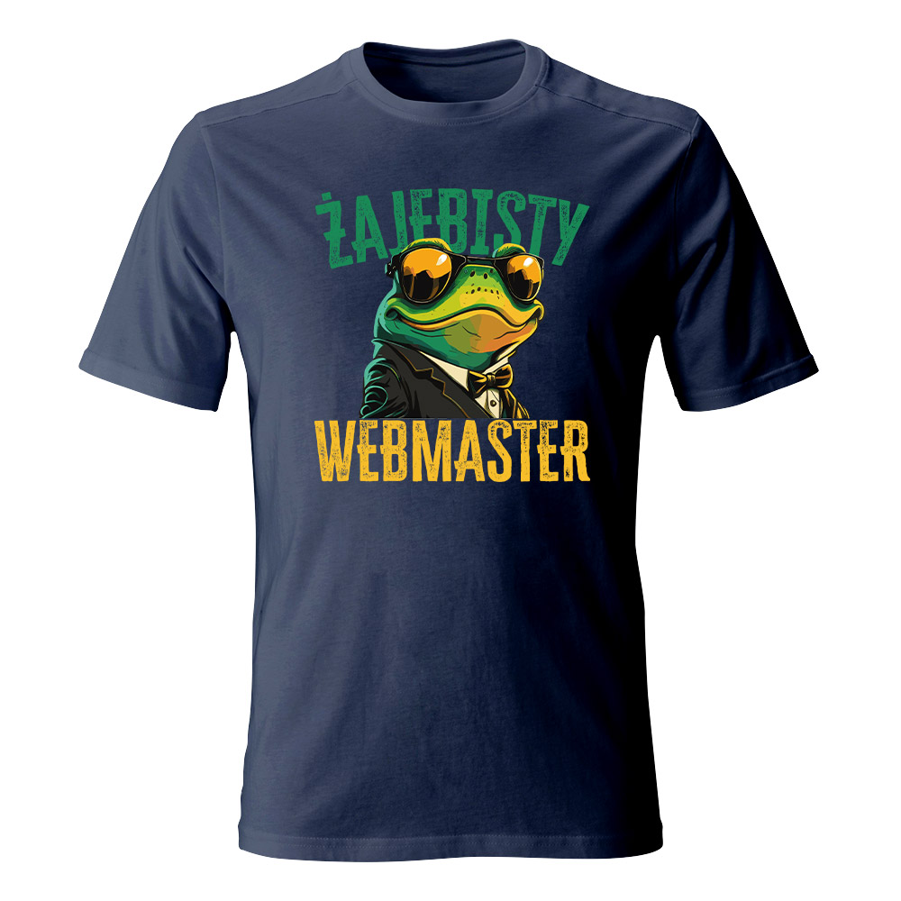 Koszulka męska ŻAJEBISTY WEBMASTER 2