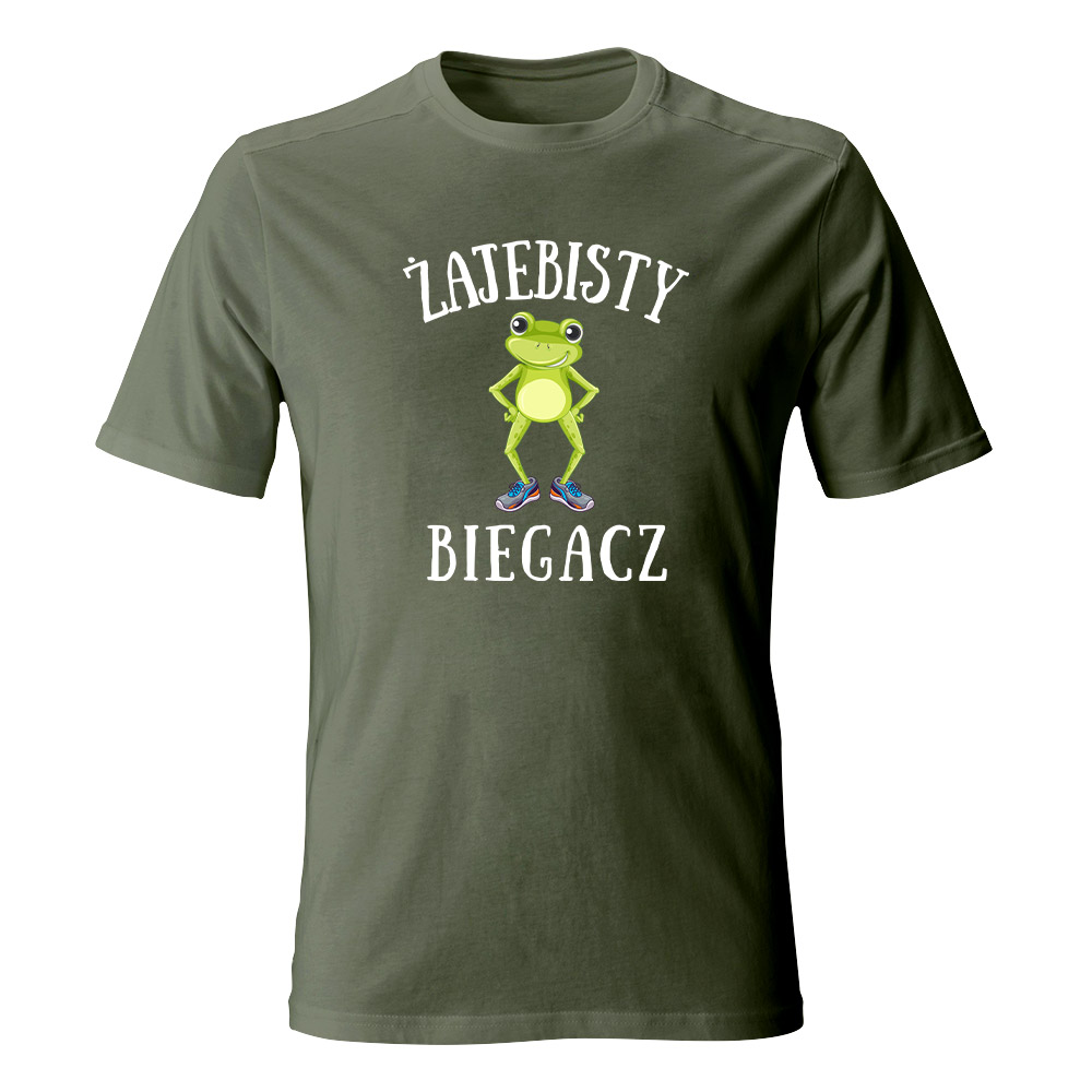 Koszulka męska ŻAJEBISTY BIEGACZ