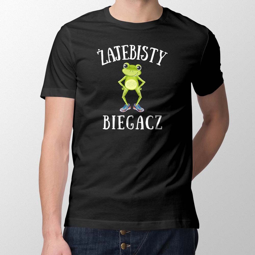 Koszulka męska Żajebisty biegacz