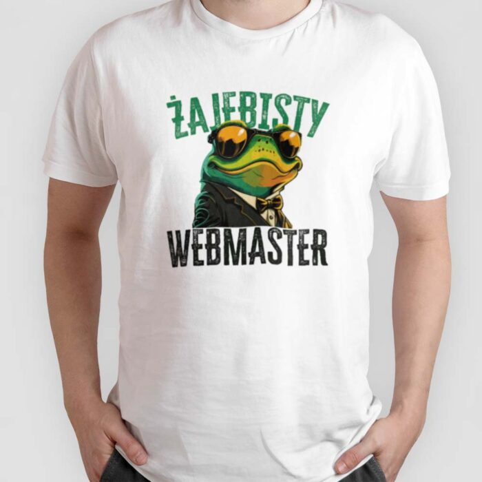Koszulka męska Żajebisty webmaster 2