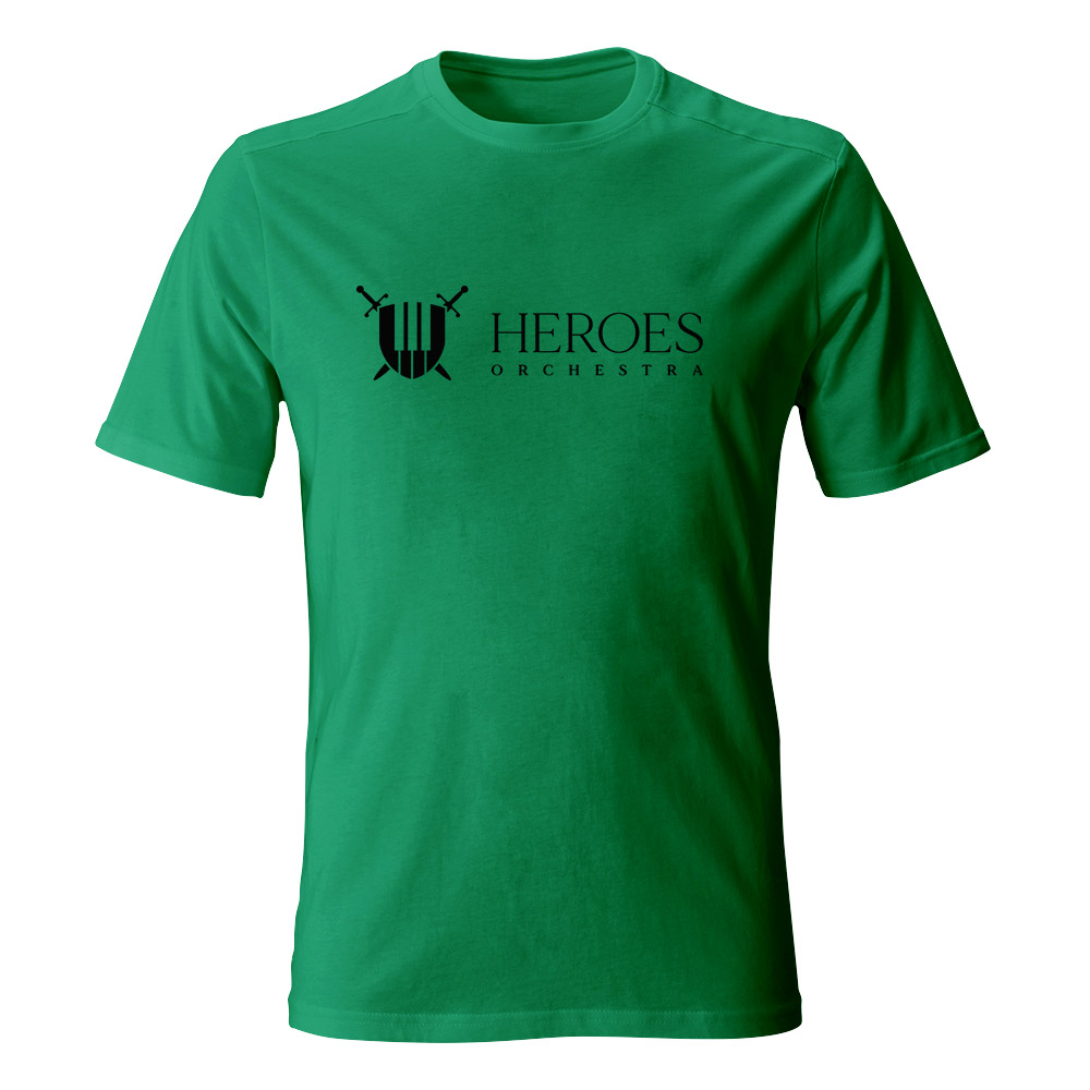 Koszulka męska Heroes Orchestra 2023, kolor zielony