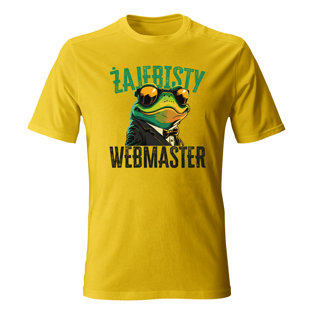 Koszulka męska ŻAJEBISTY WEBMASTER 2