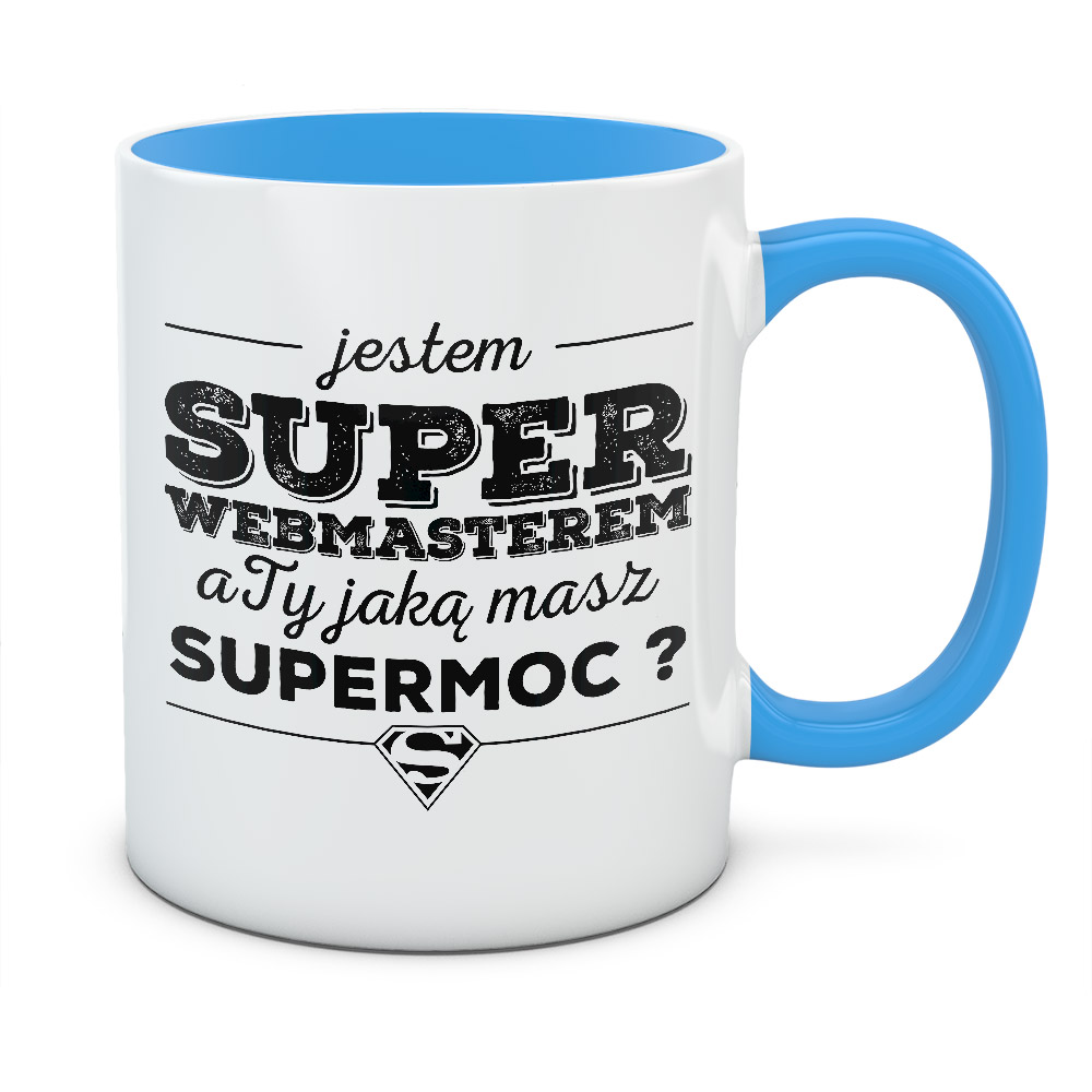 Kubek JESTEM SUPER WEBMASTEREM