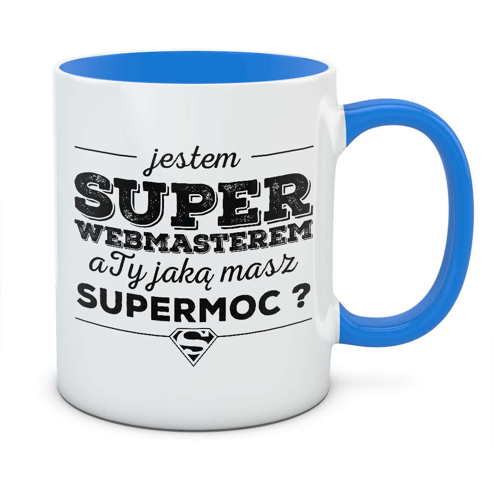Kubek JESTEM SUPER WEBMASTEREM