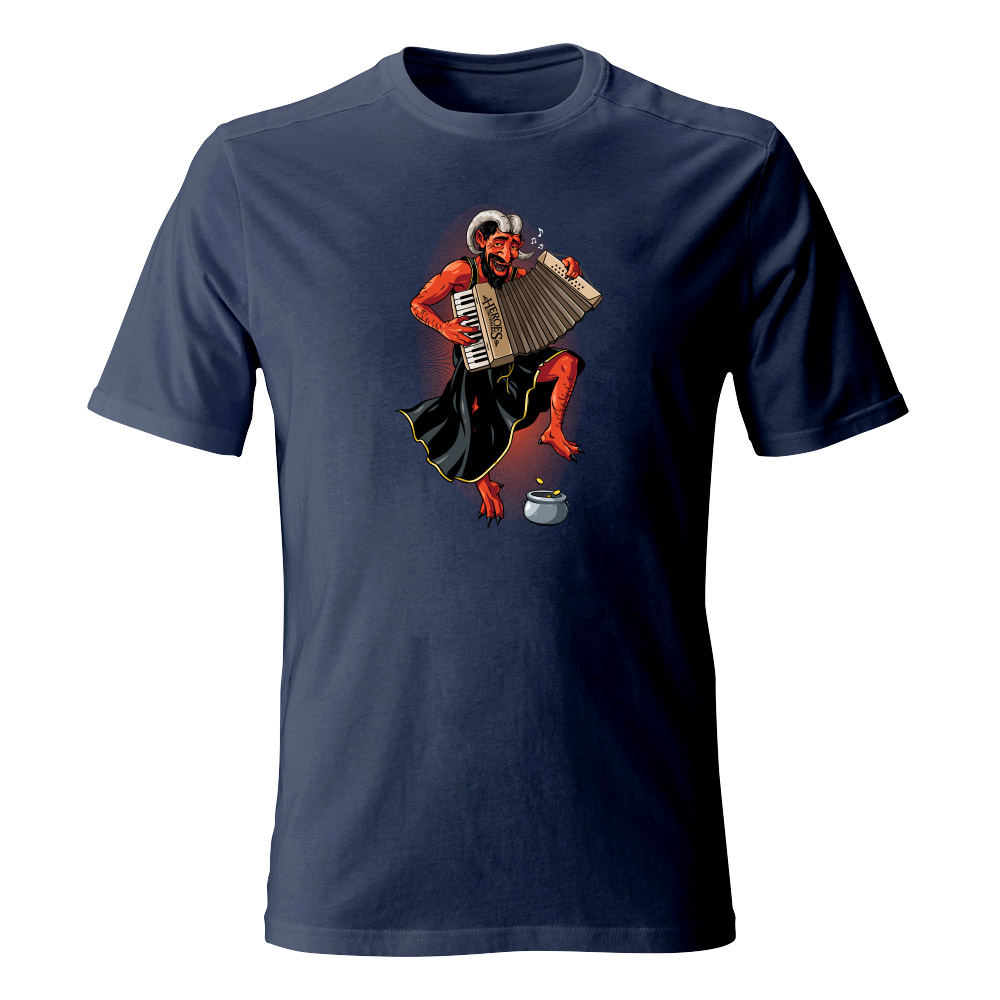 Koszulka męska DIABELSKI AKORDEONISTA