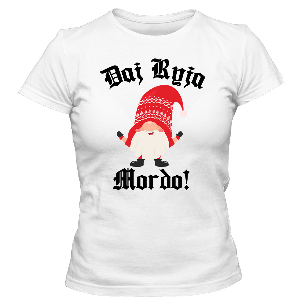 Koszulka świąteczna damska DAJ RYJA