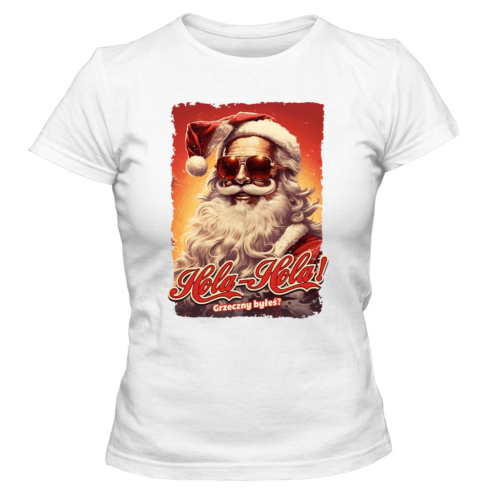 Koszulka świąteczna damska HOLA HOLA