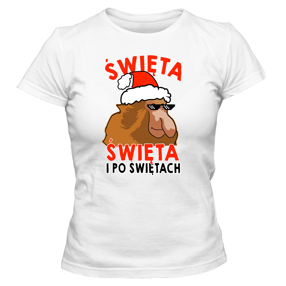 Koszulka świąteczna damska I PO ŚWIĘTACH