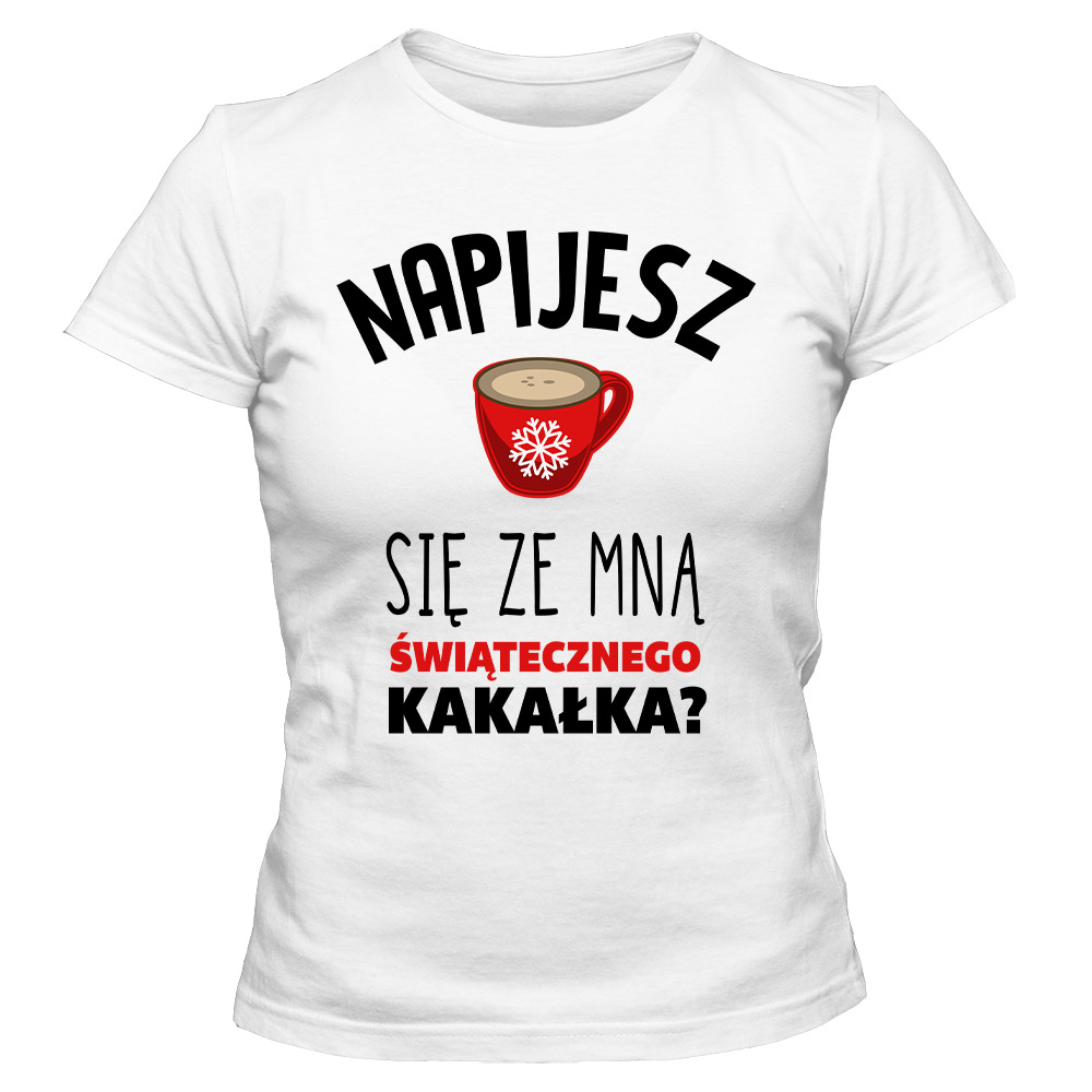 Koszulka świąteczna damska KAKAŁKO
