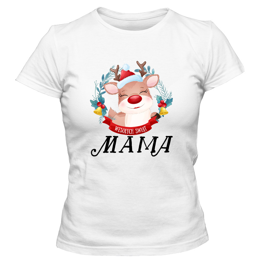 Koszulka świąteczna damska MAMA