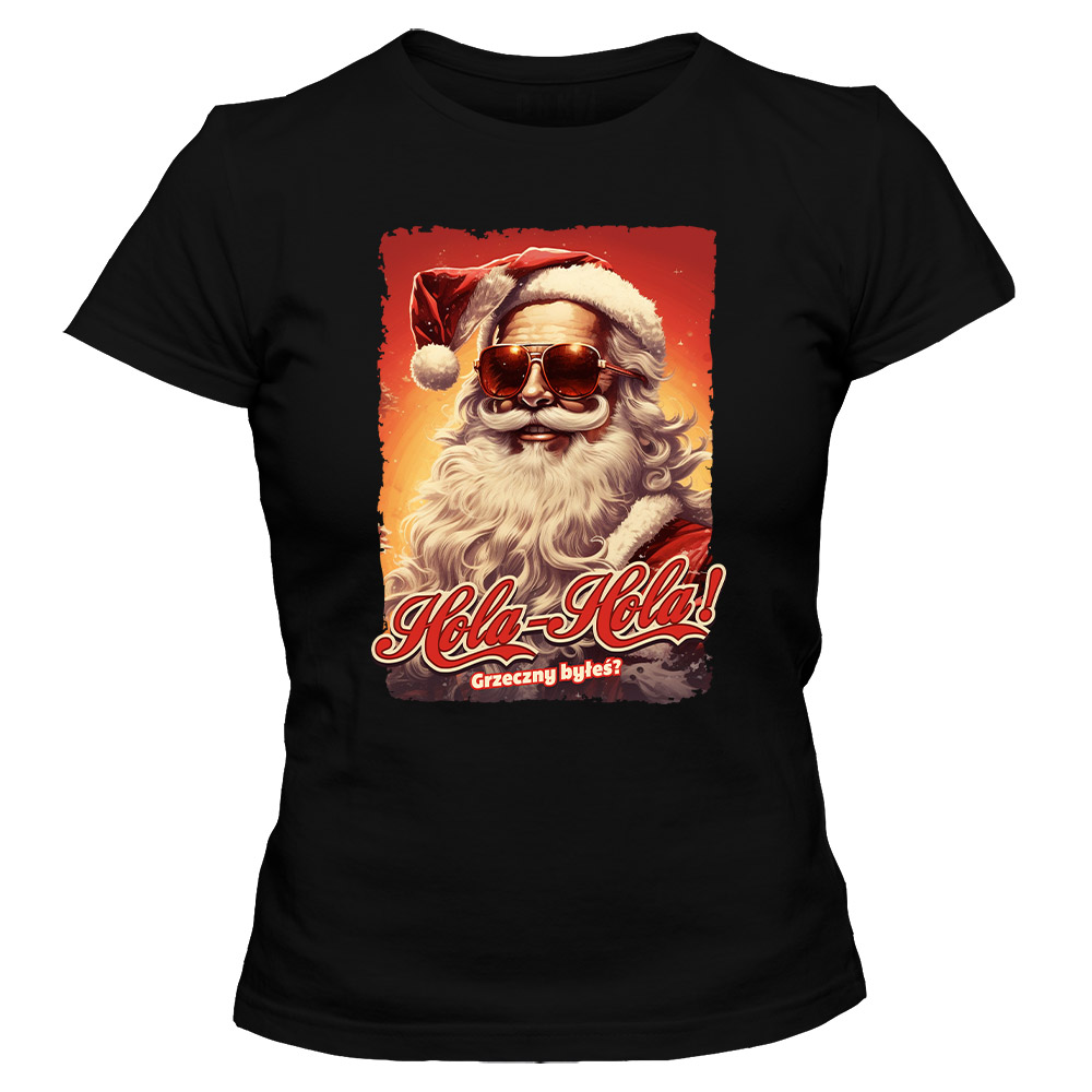 Koszulka świąteczna damska HOLA HOLA