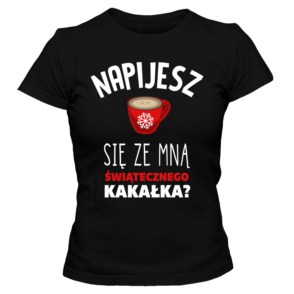 Koszulka świąteczna damska KAKAŁKO