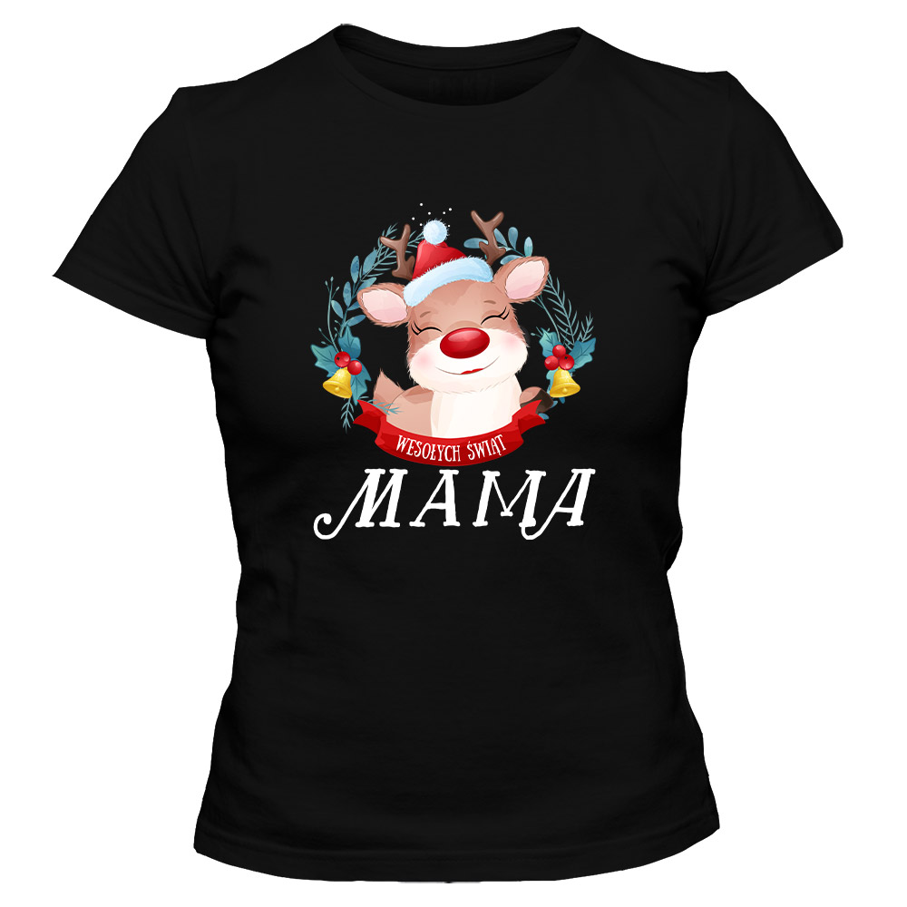 Koszulka świąteczna damska MAMA