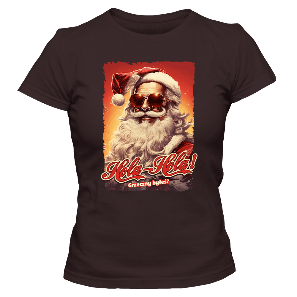 Koszulka świąteczna damska HOLA HOLA
