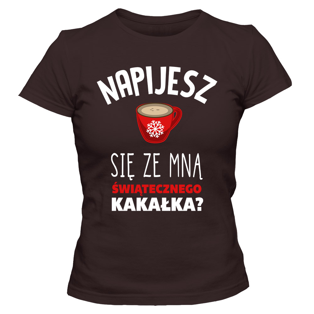 Koszulka świąteczna damska KAKAŁKO