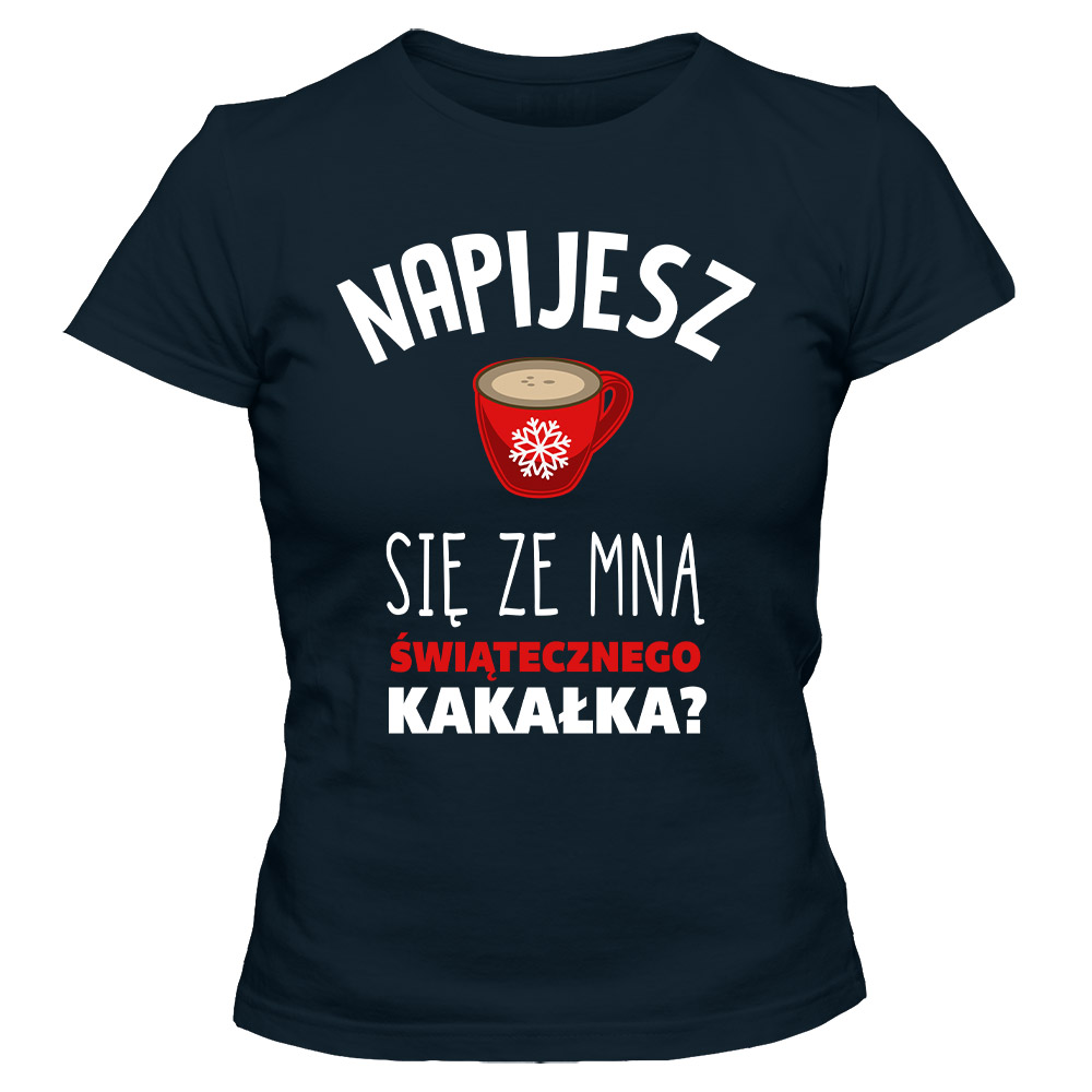 Koszulka świąteczna damska KAKAŁKO