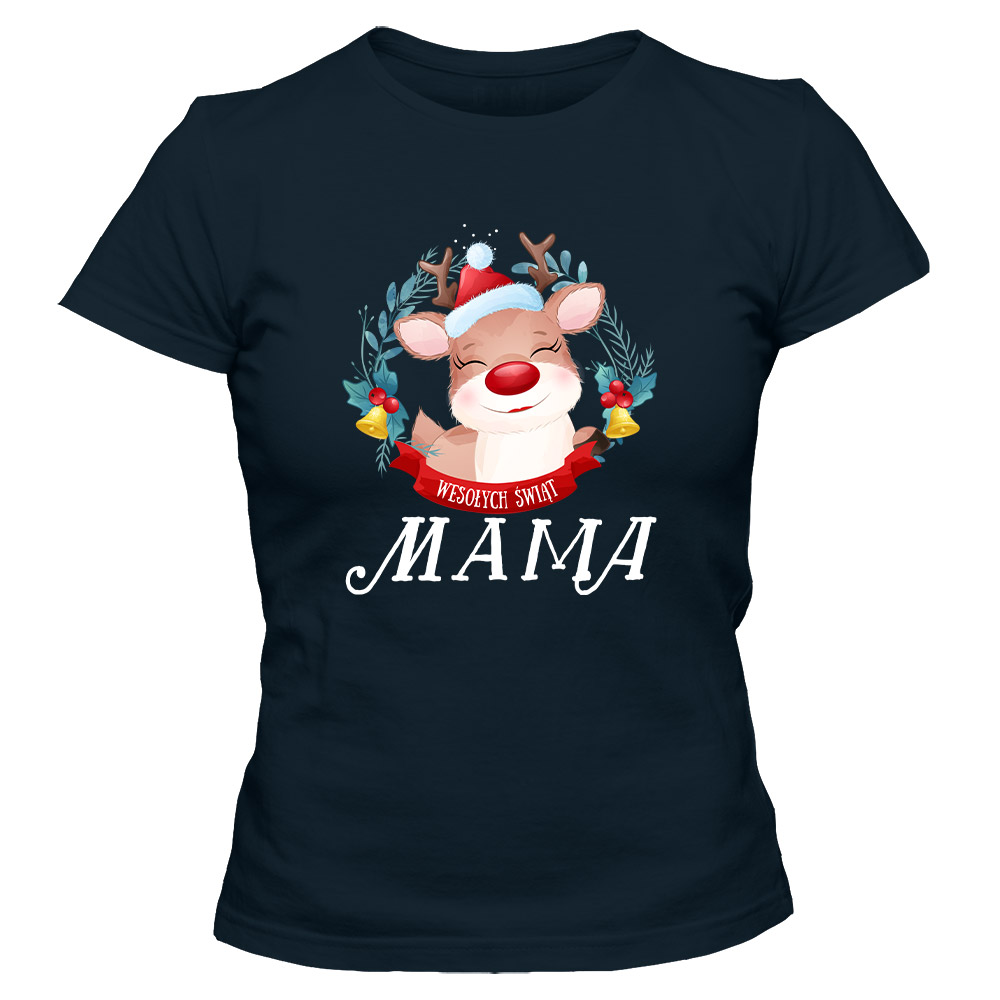 Koszulka świąteczna damska MAMA