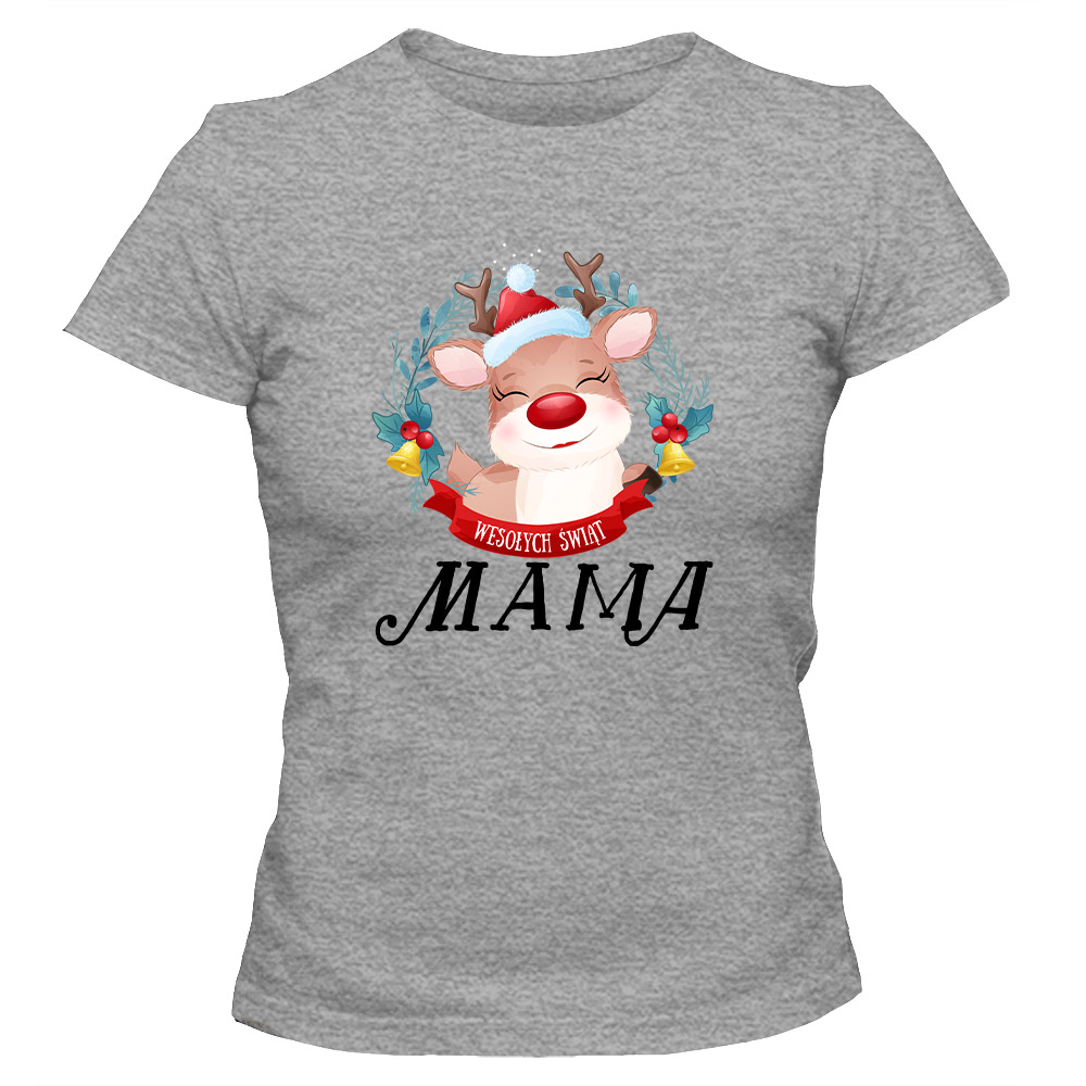 Koszulka świąteczna damska MAMA