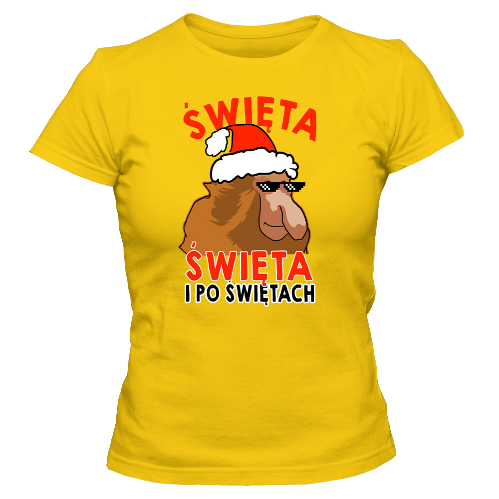 Koszulka świąteczna damska I PO ŚWIĘTACH